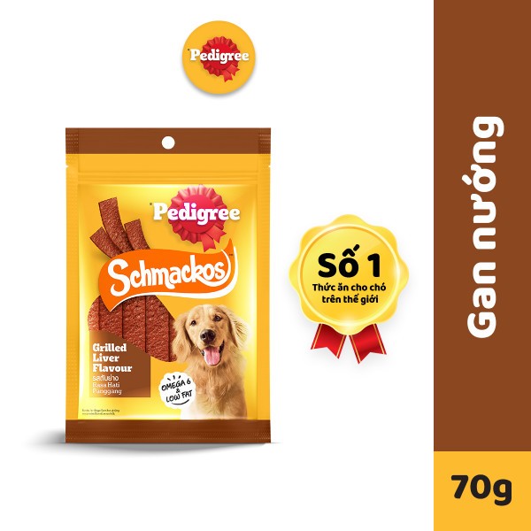 Pedigree Schmackos Bánh thưởng cho chó 70g